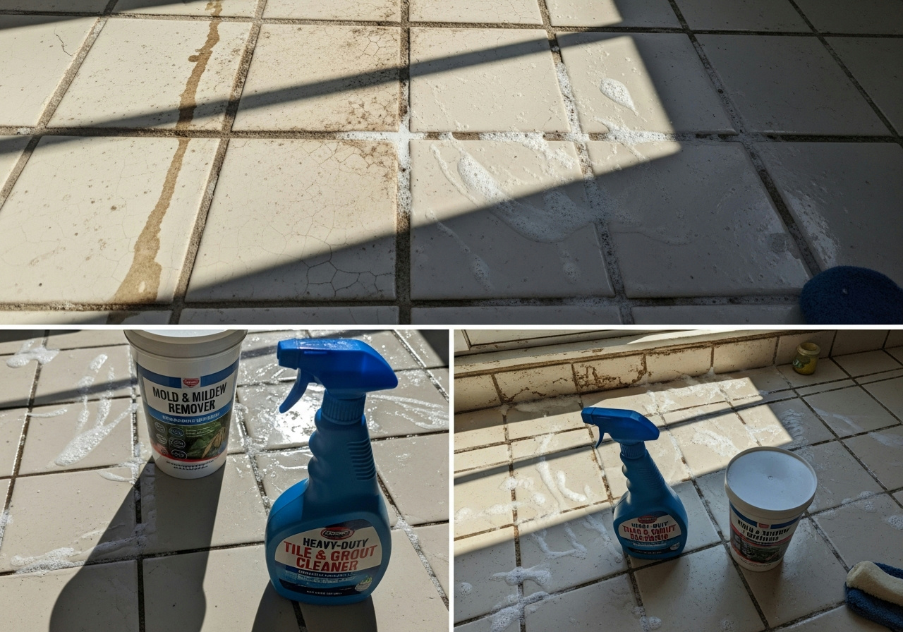 Comment éliminer les traces noires sur votre terrasse à Loos